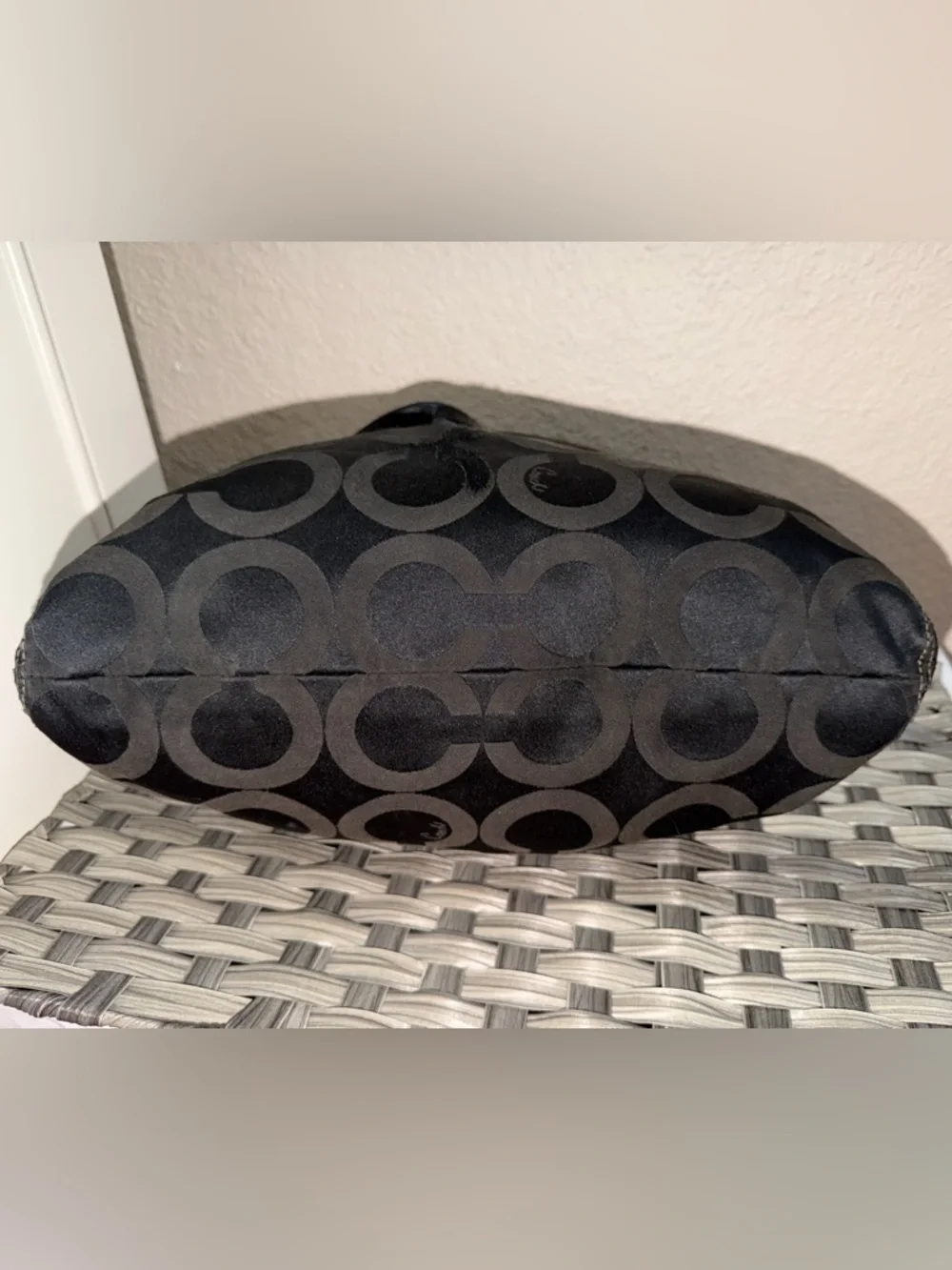 Coach Madison Black Shoulder Bag with Crossbody Strap - Style 14580 - Picture 8 of 16